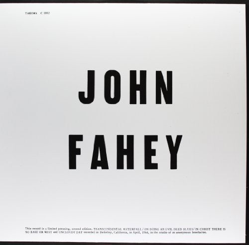 John Fahey: Blind Joe Death ( VINYL )