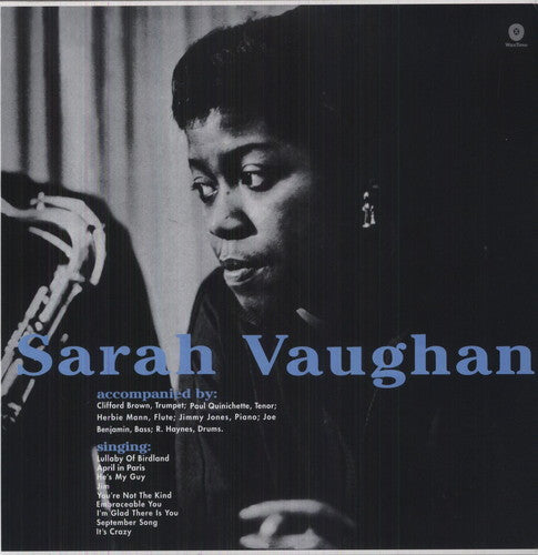Sarah Vaughan: With Clifford Brown - VINYL LP
