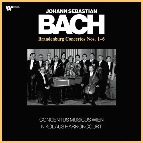 Nikolaus Harnoncourt: Bach: The Brandenburg Concertos - VINYL LP