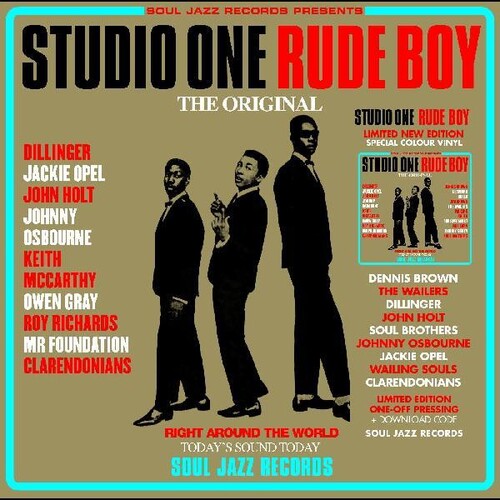 Soul Jazz Records Presents: Studio One Rude Boy - VINYL LP