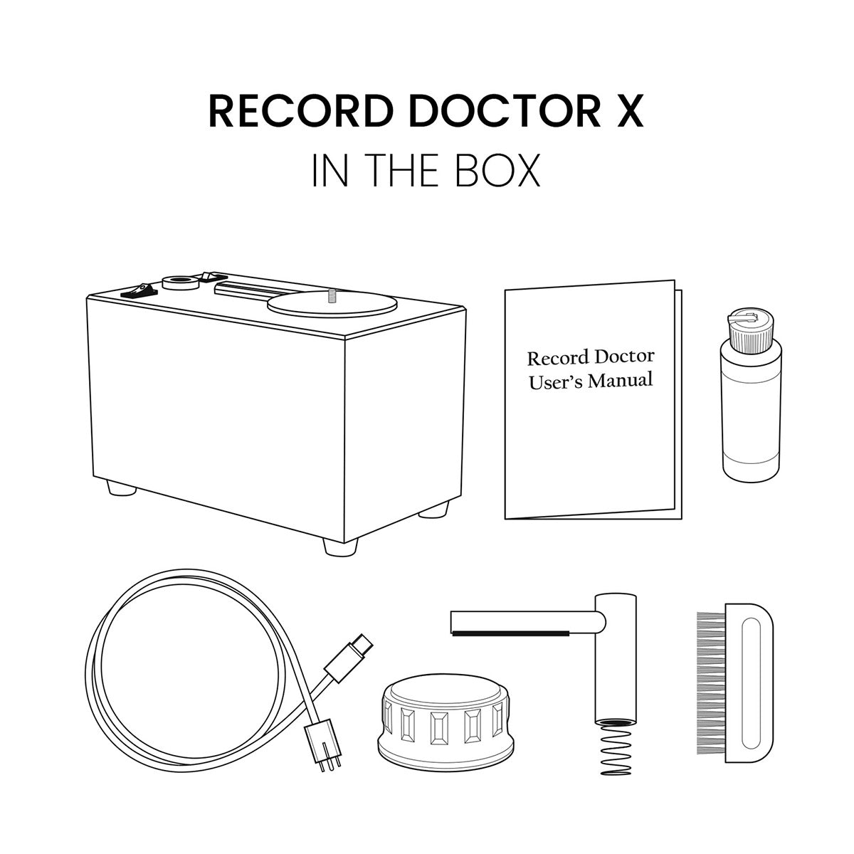 Record Doctor X Record Cleaning Machine (Carbon Fiber) - groovevinylvault
