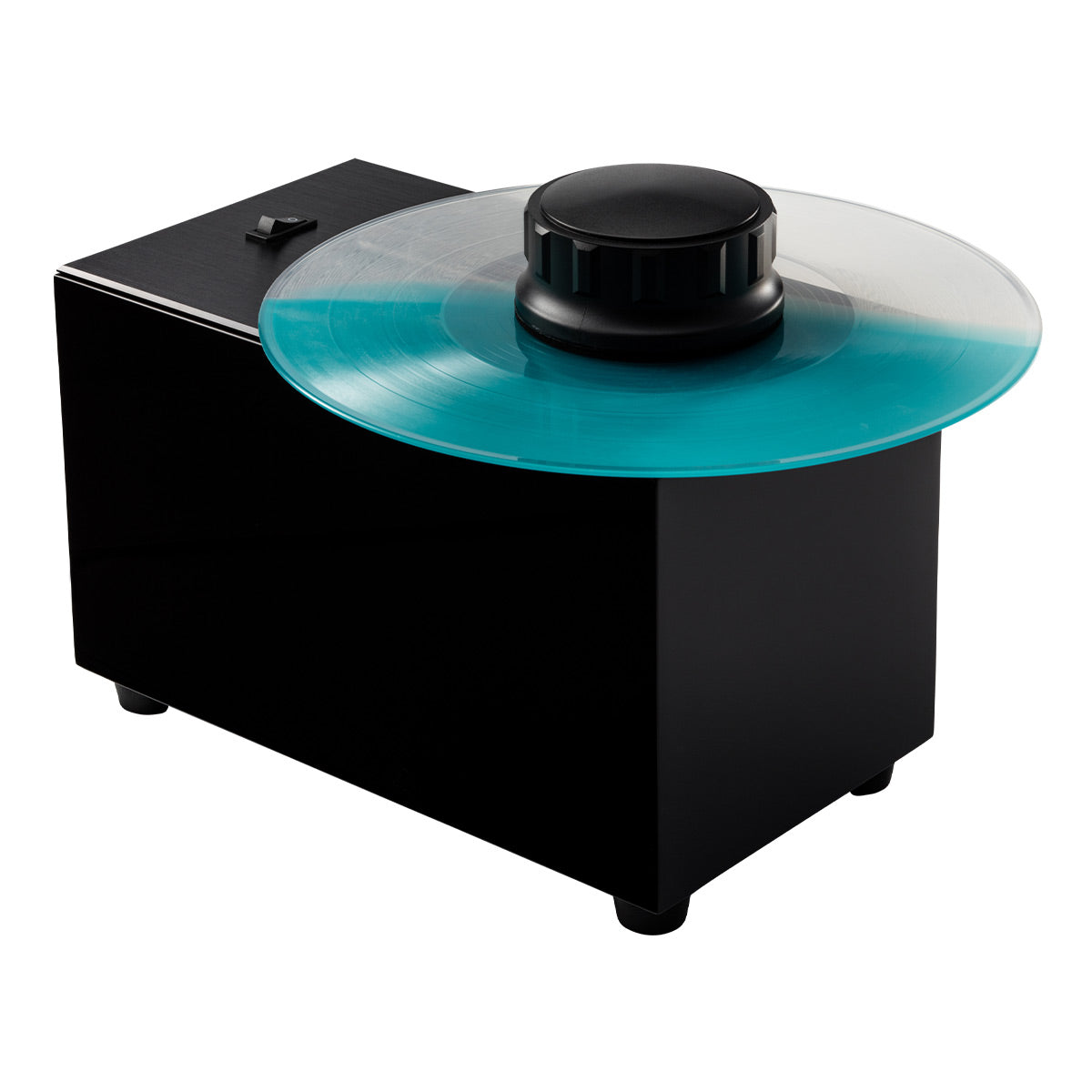 Record Doctor VI Record Cleaning Machine with RxLP Cleaning Solution 20th Anniversary Edition (Gloss Black) - groovevinylvault