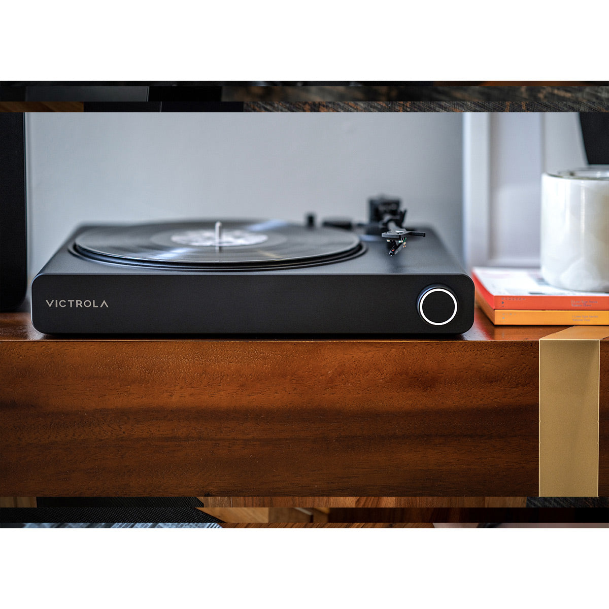 Victrola Stream Onyx Works with Sonos Wireless Turntable with Sonos Era 300 Wireless Smart Speaker (White) - groovevinylvault
