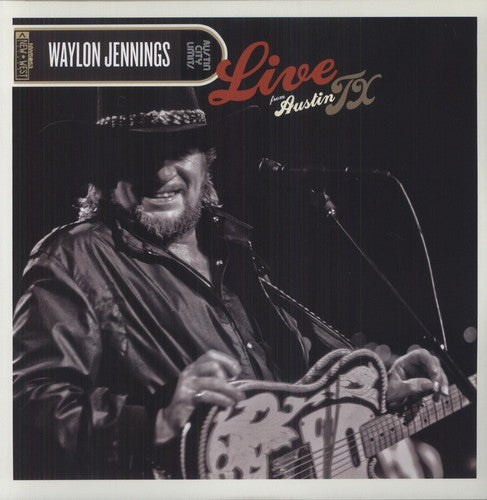 Waylon Jennings: Live from Austin TX - VINYL LP