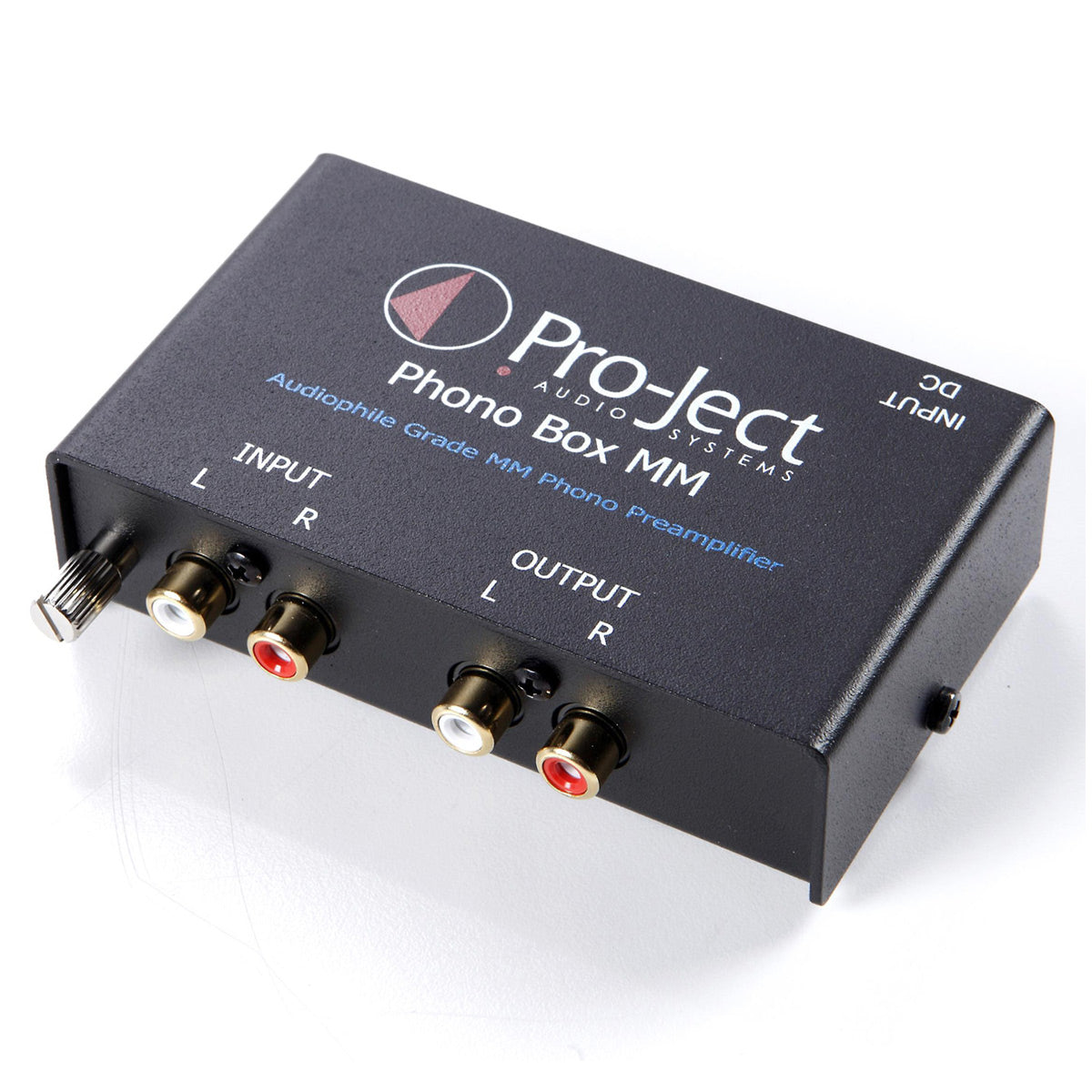 Pro-Ject Phono Box MM Phono Preamp With Line Output (Black) - groovevinylvault