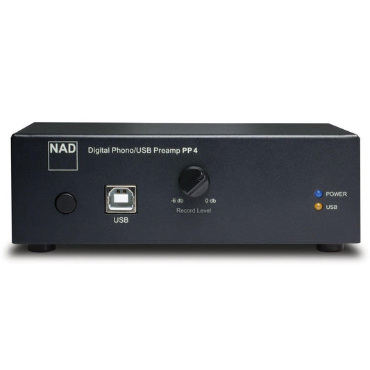 NAD Electronics PP 4 Digital Phono USB Preamplifier - groovevinylvault