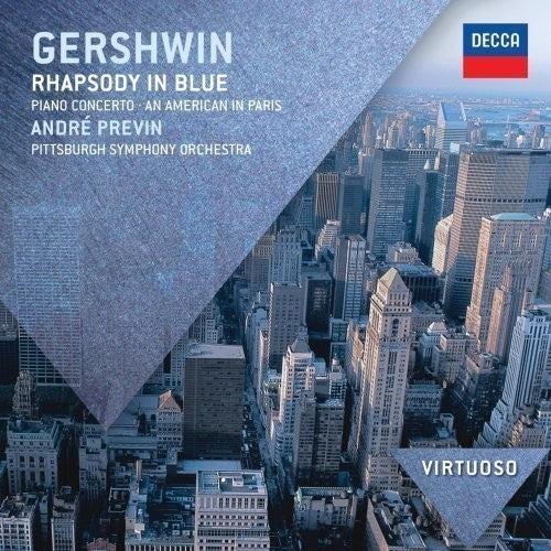 Andre Previn: Gershwin: Rhapsody In Blue An American In Paris Concerto - VINYL LP