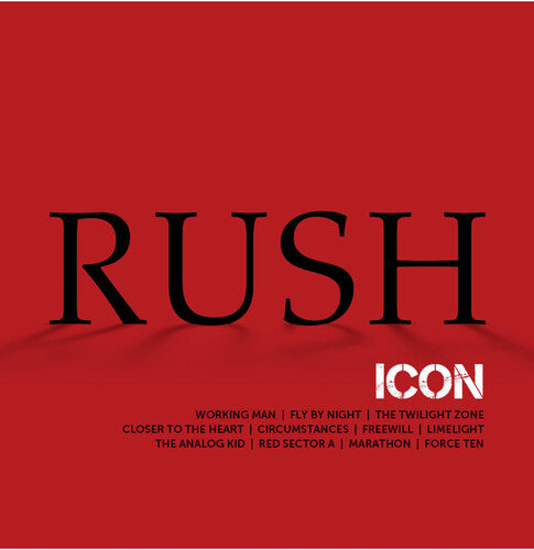 Rush: Icon [Clear Vinyl] ( VINYL )