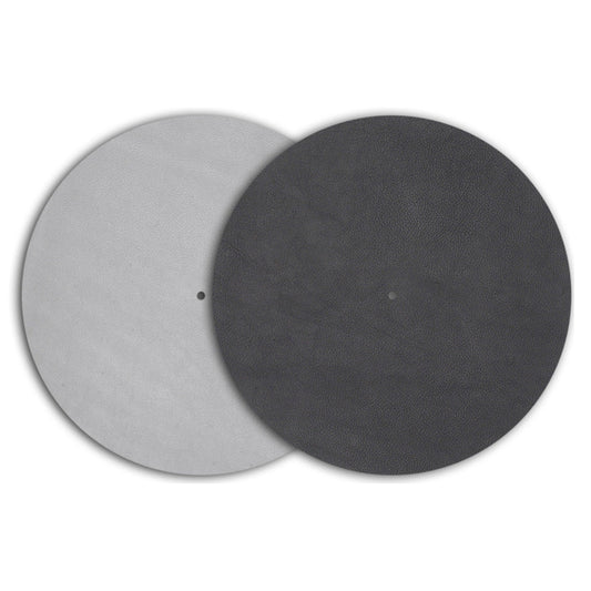 Pro-Ject Leather It Platter Mat (Black) - groovevinylvault